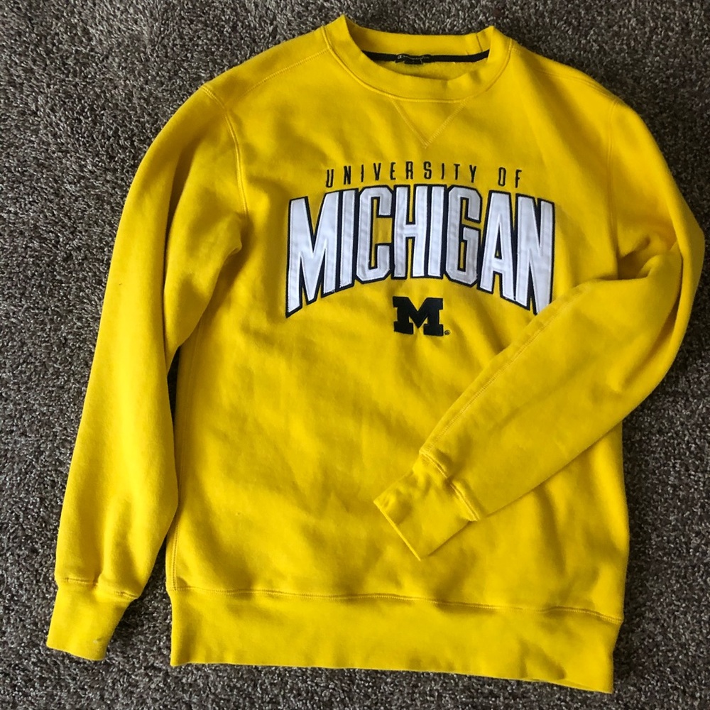 University of Michigan sweatshirt